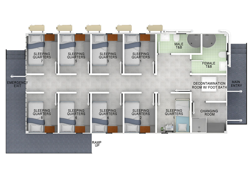 BluPrint Architecture Project Medicube COVID-19