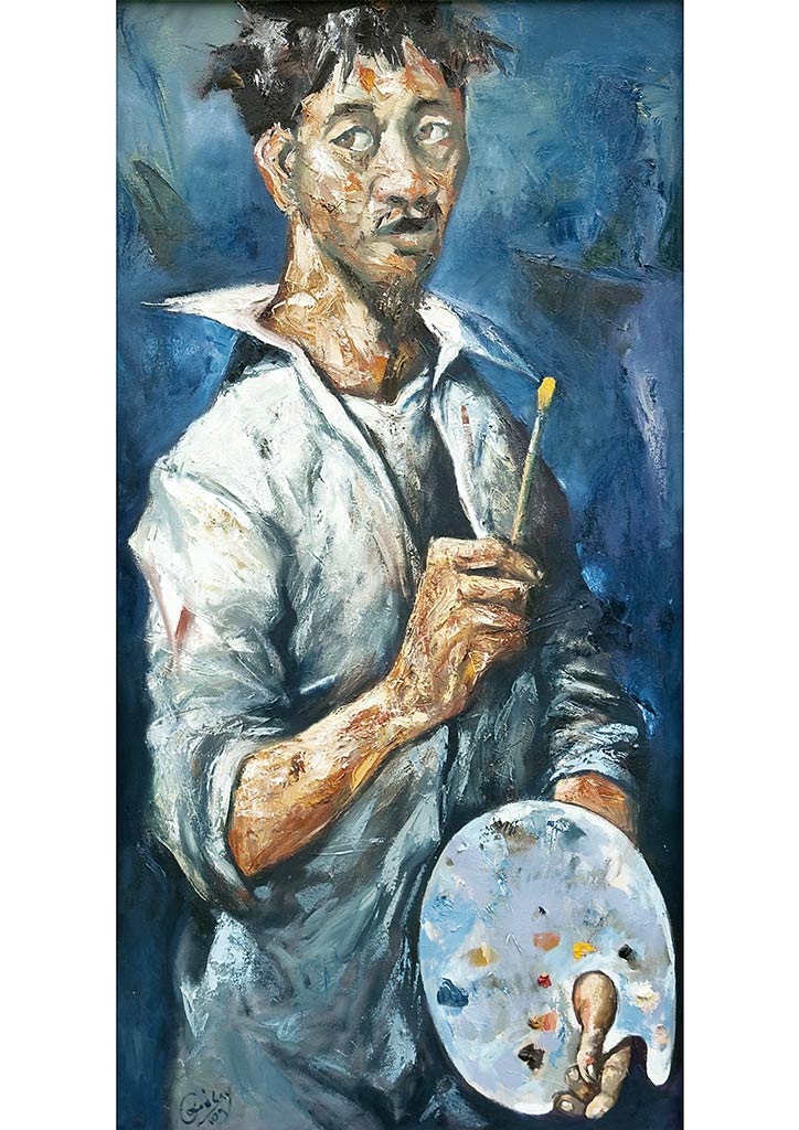 BluPrint Art Artist Self-portrait