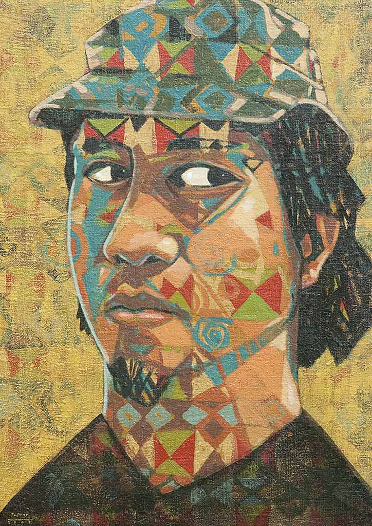 BluPrint Art Artist Self-portrait