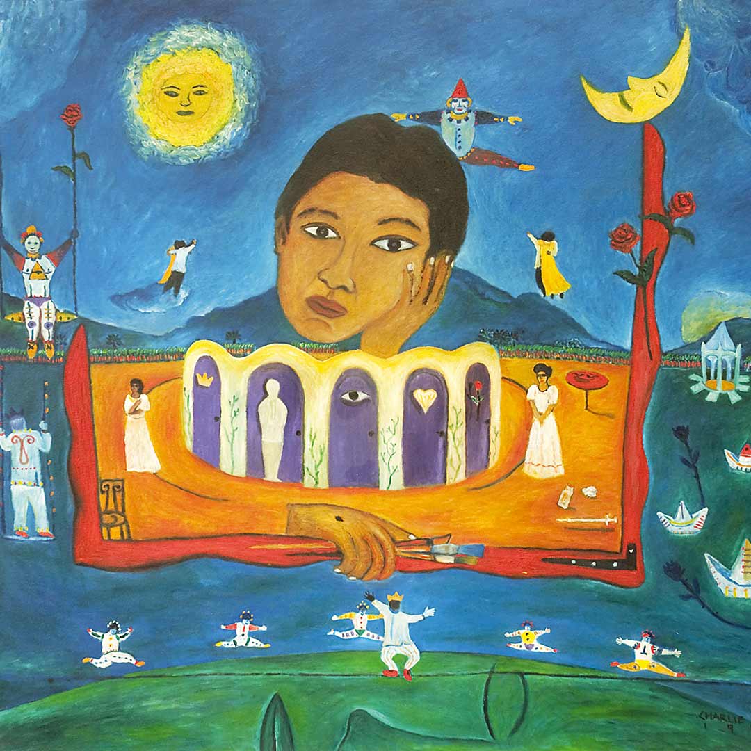 BluPrint Art Artist Self-portrait