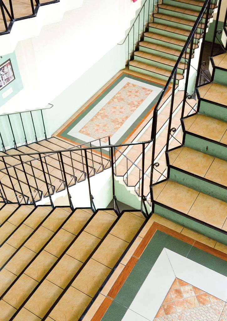 BluPrint Heritage SJC Campus staircase