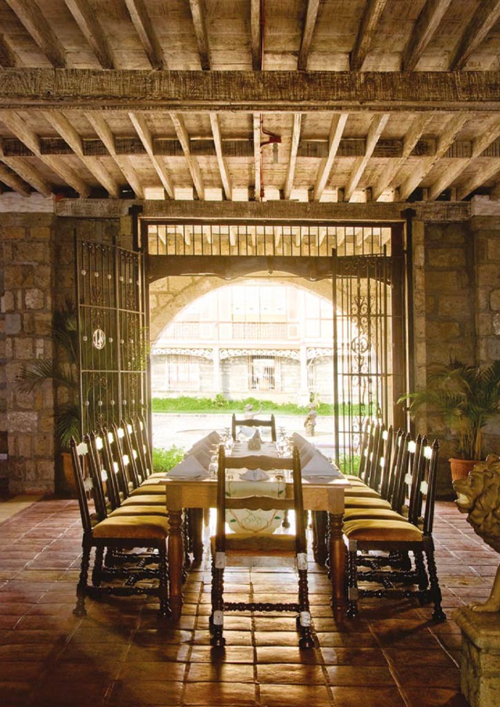 The Old World charm of Casa Jaen I’s ground floor interior