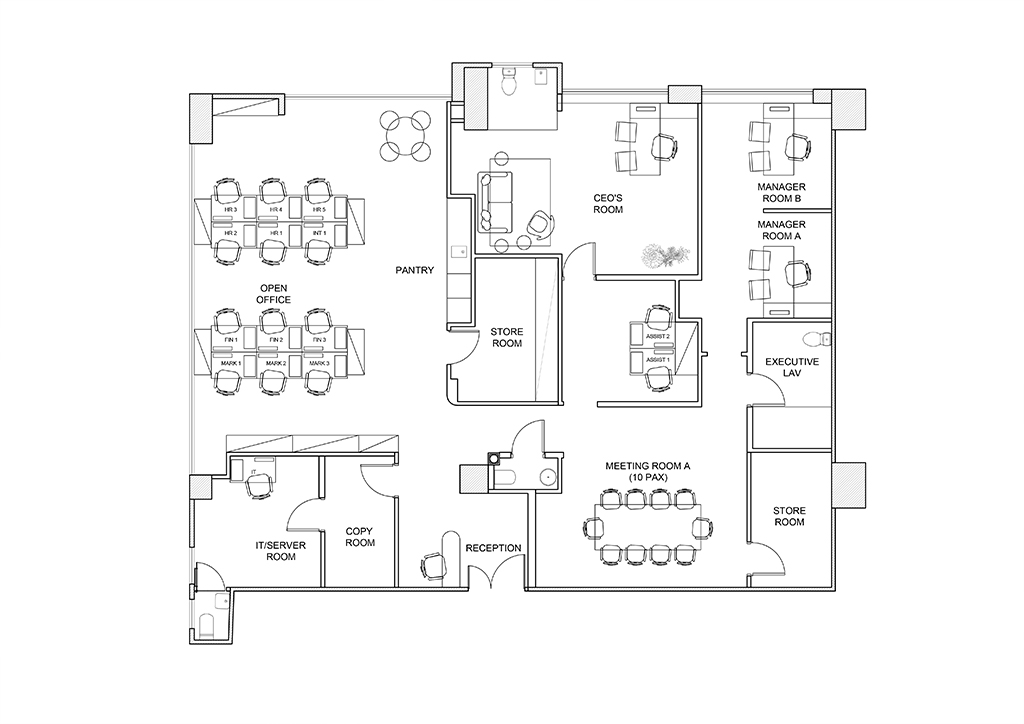 BP Inarticle(Landscape)- before-1 - BluPrint DesignEightFiveTwo - original floor plan - Flat19