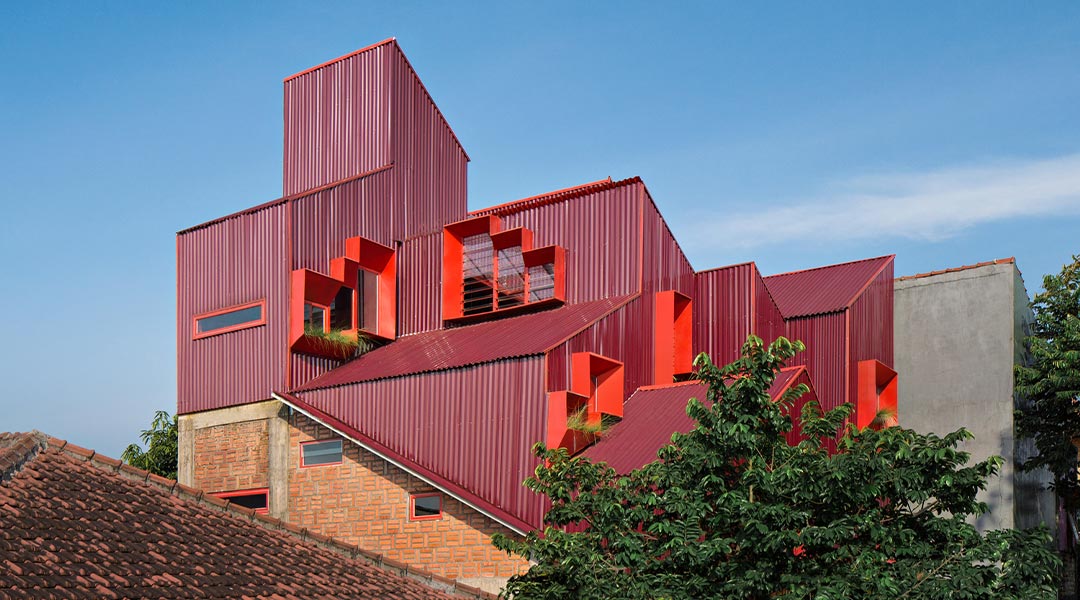 Indonesian co-living house