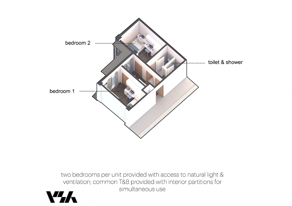 Cebu dormitory diagram