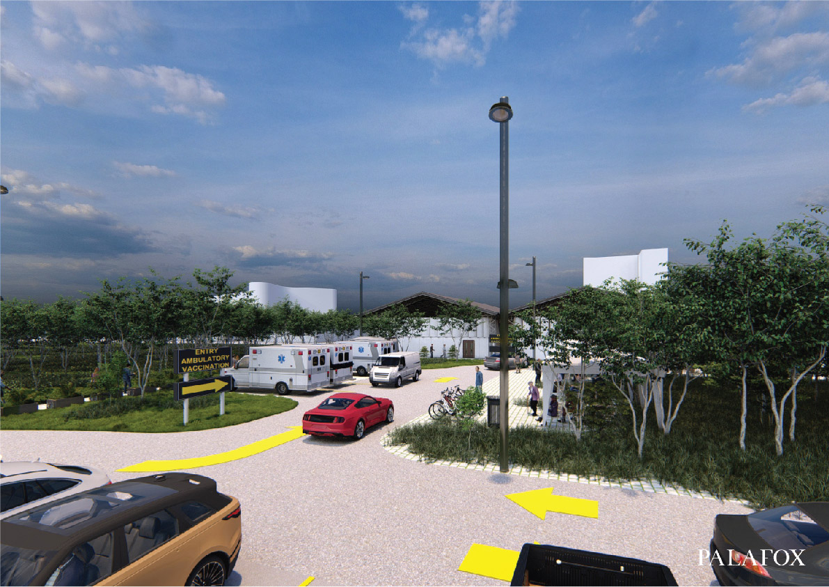 PROPOSESD MEGA VACCINATION SITE PERSPECTIVE
