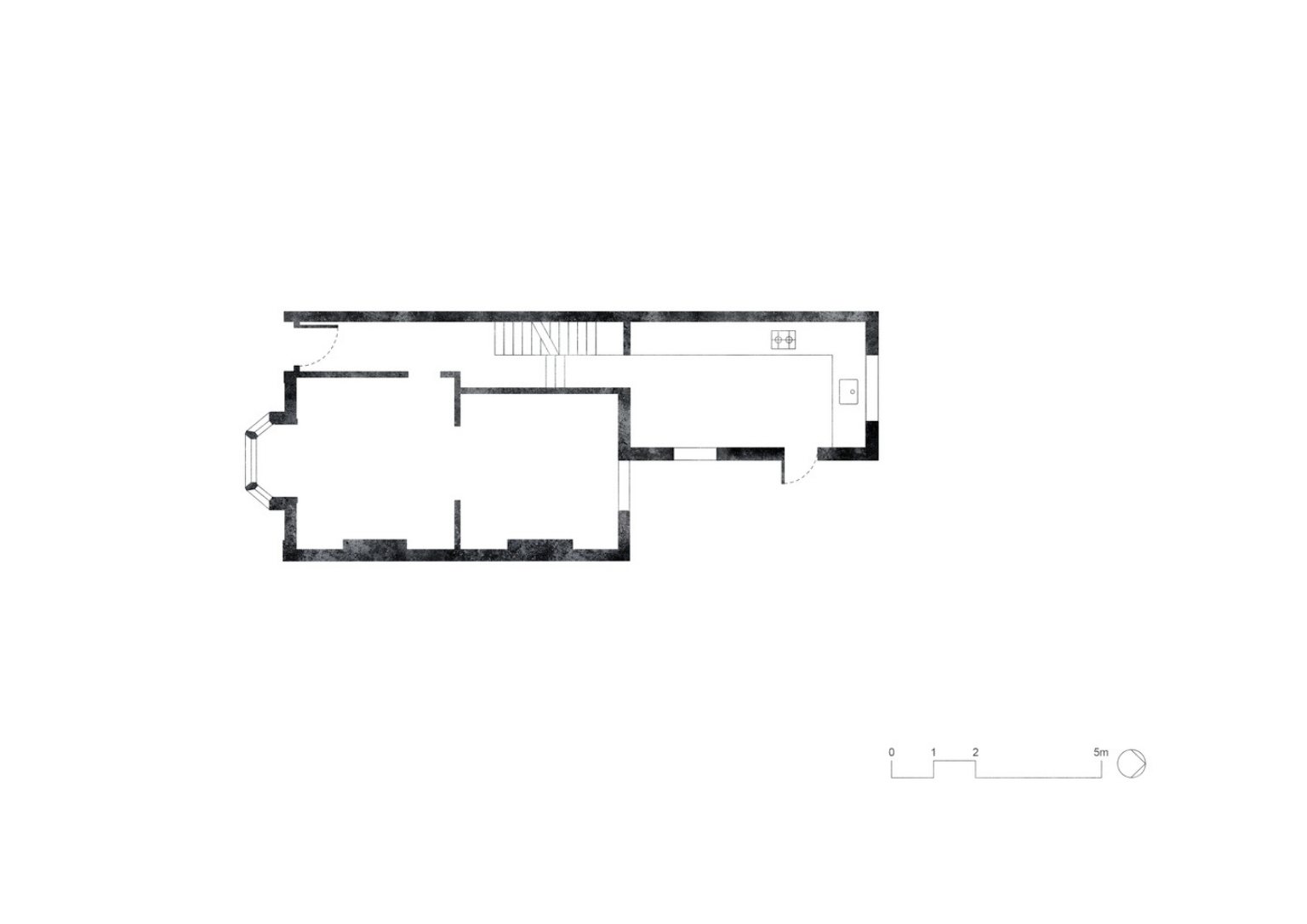 floor plan of living areas