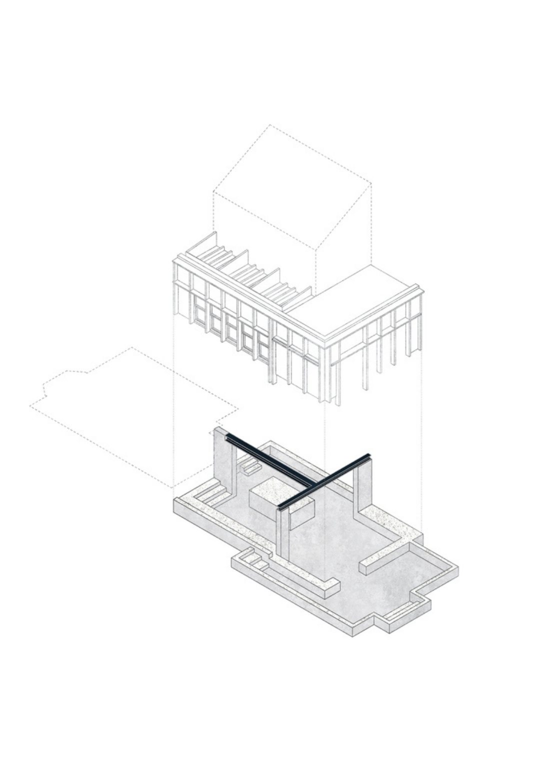 Concrete Plinth wireframe