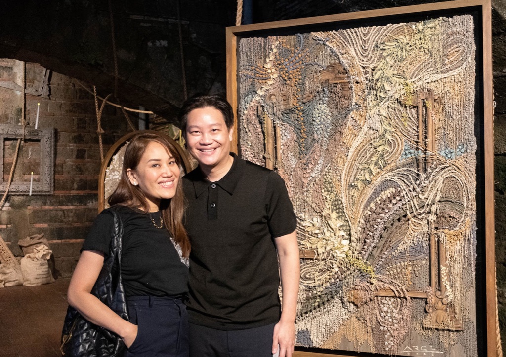 Arce exhibit in Intramuros - Guests