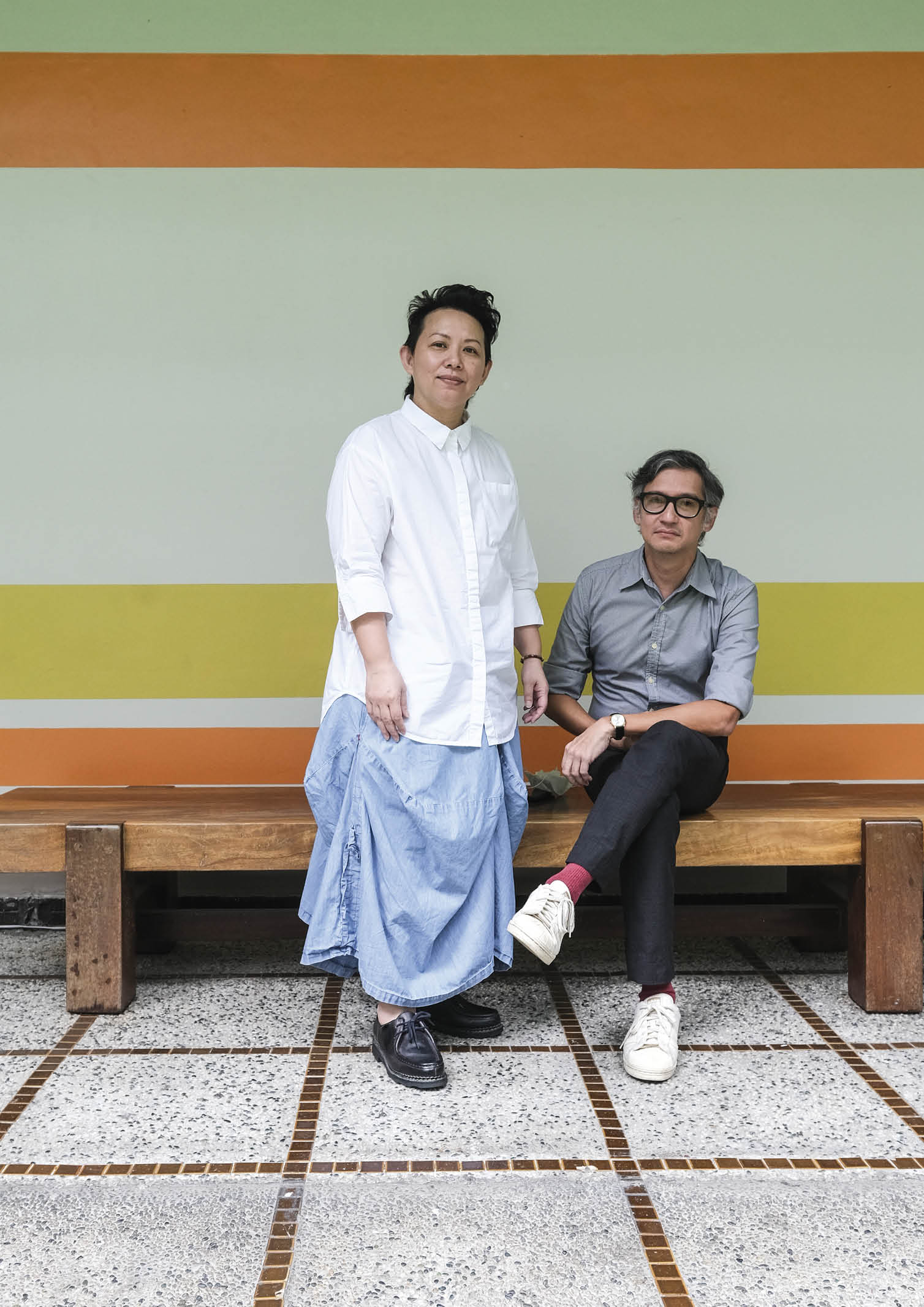 Rita Nazareno and Gabby Lichauco