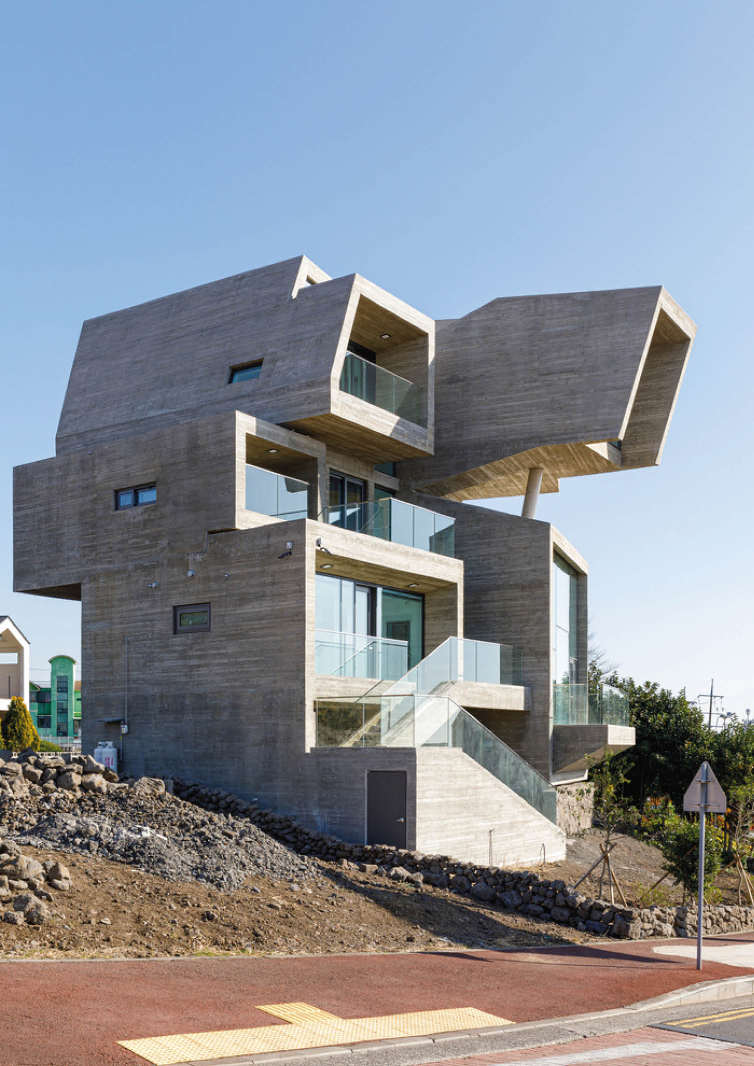 Jeju Residence designed by Moon Hoon