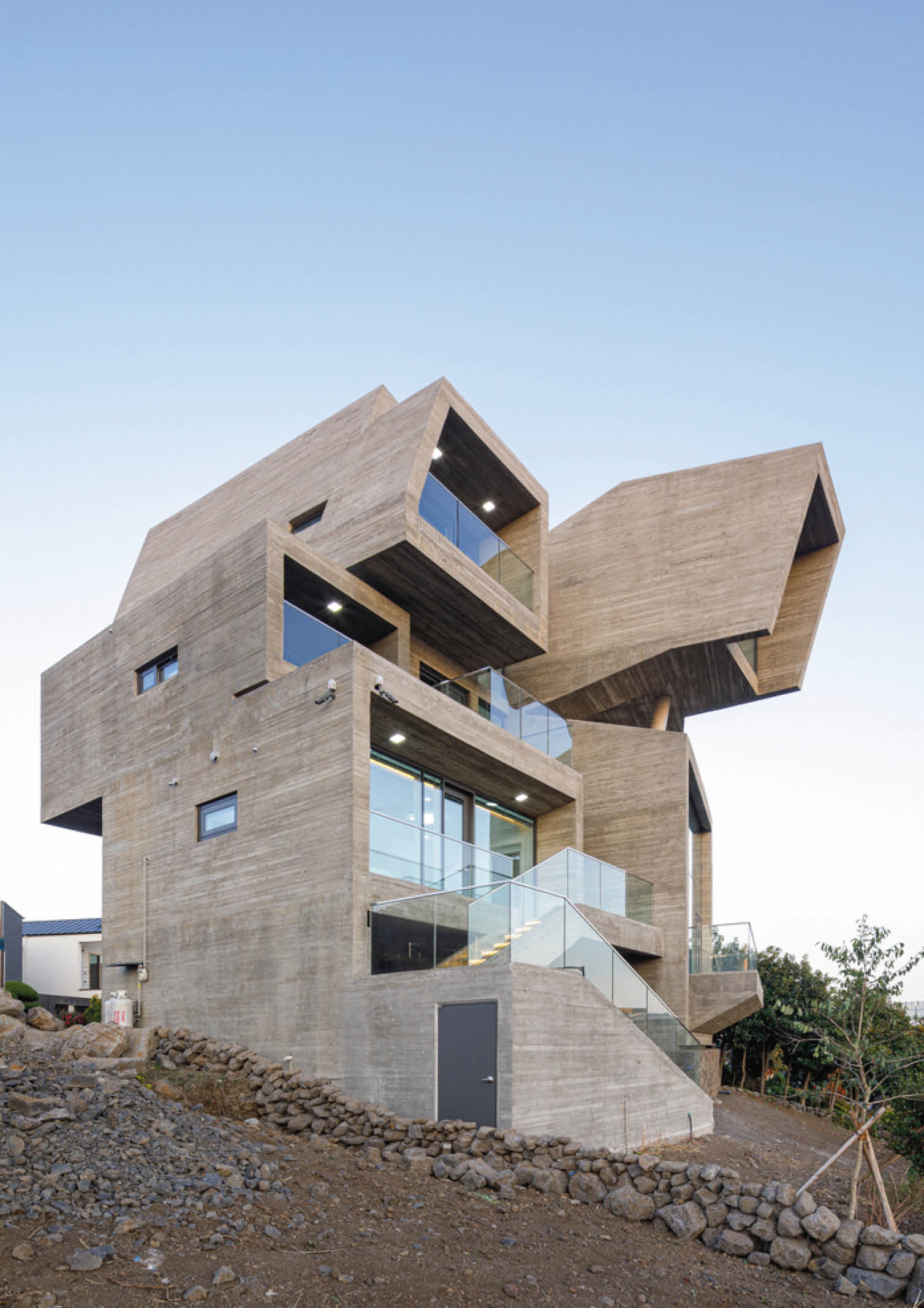 Jeju Residence designed by Moon Hoon