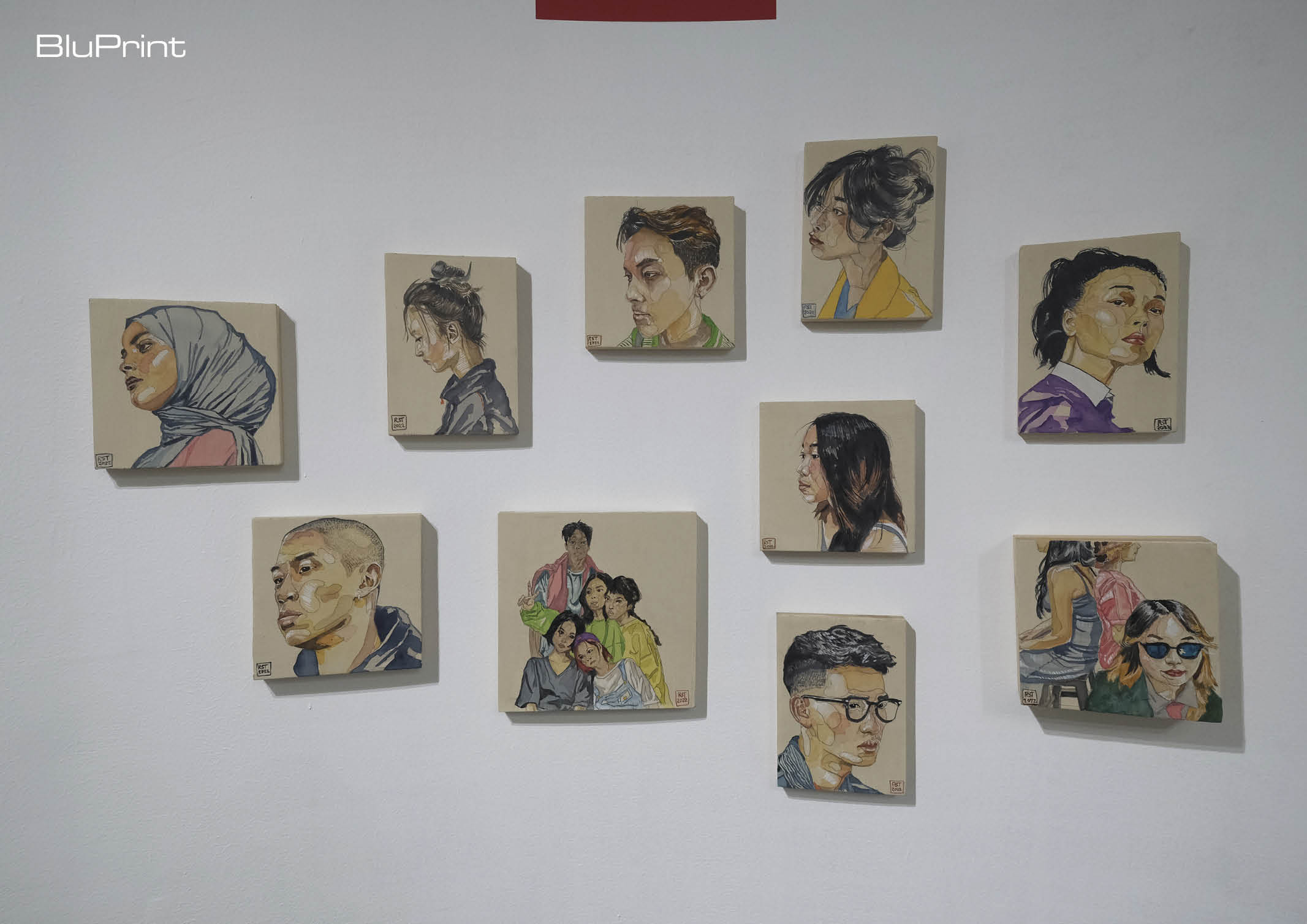 sketches at the Art Fair