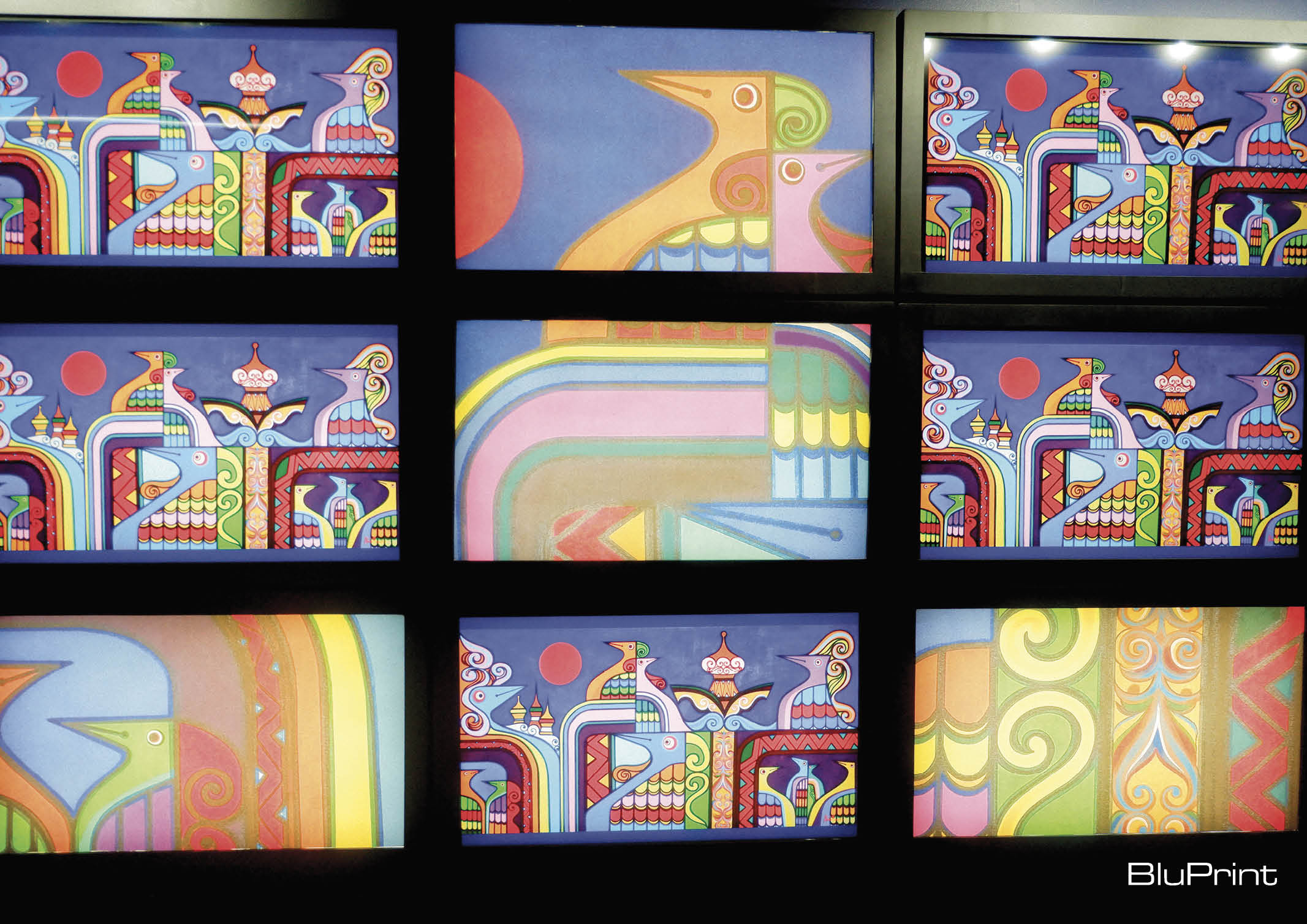 Paintings at the Art Fair Philippines 2023