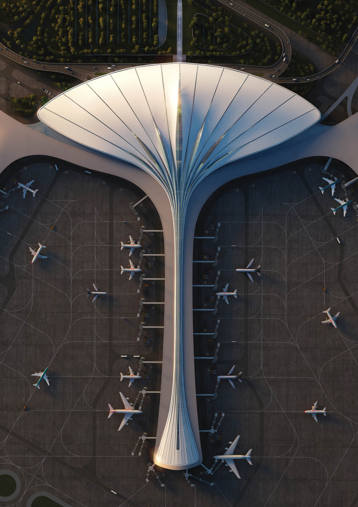 MAD Architects Changchun Airport Design