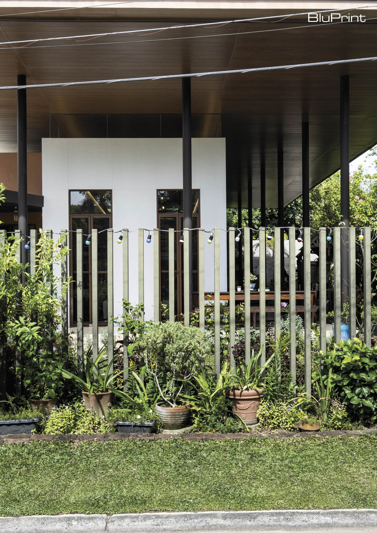 Frontage of a modern home in Davao