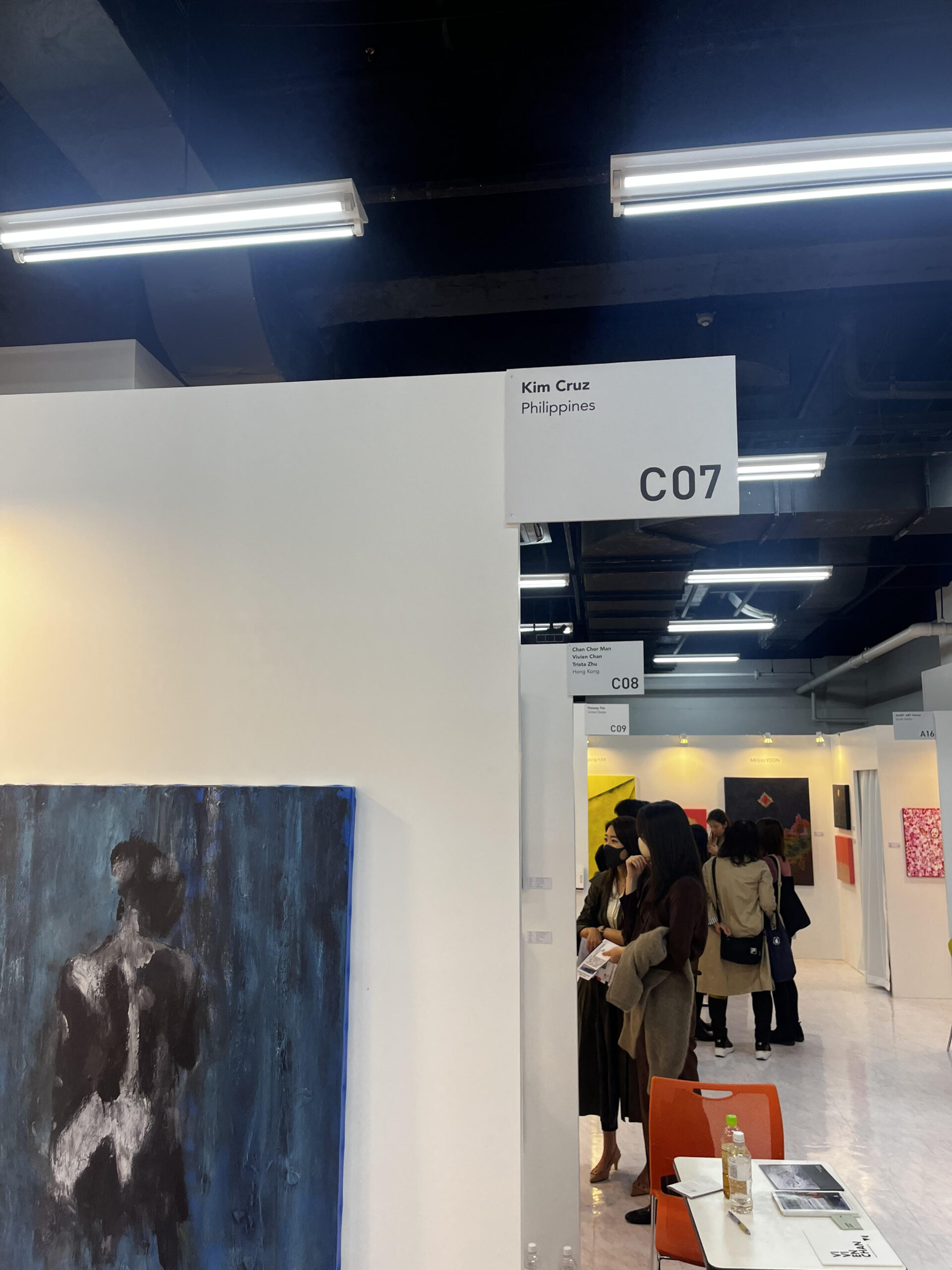art of Kim Cruz at Tokyo Tower Art Fair