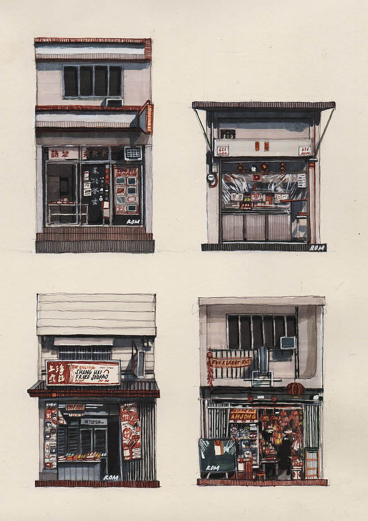 Stores from a Binondo walk with Rommel Cahilo's friends