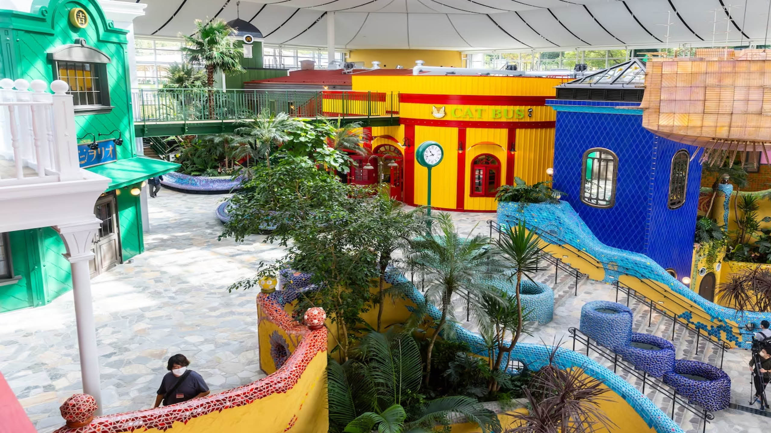 Theme Park Architecture Inside the Ghibli Grand Warehouse