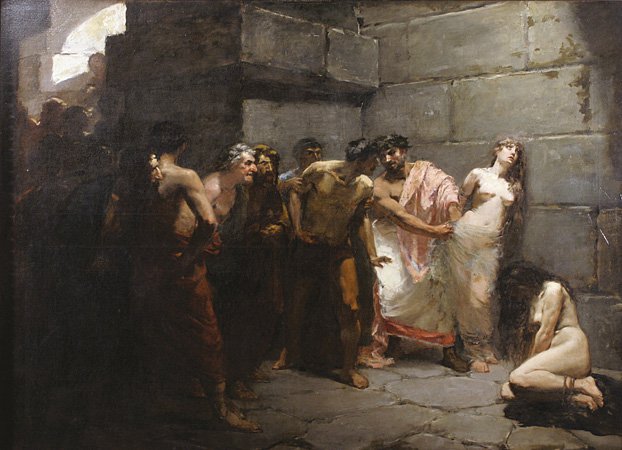 The Christian Virgins Exposed to the Populace by Felix Hidalgo