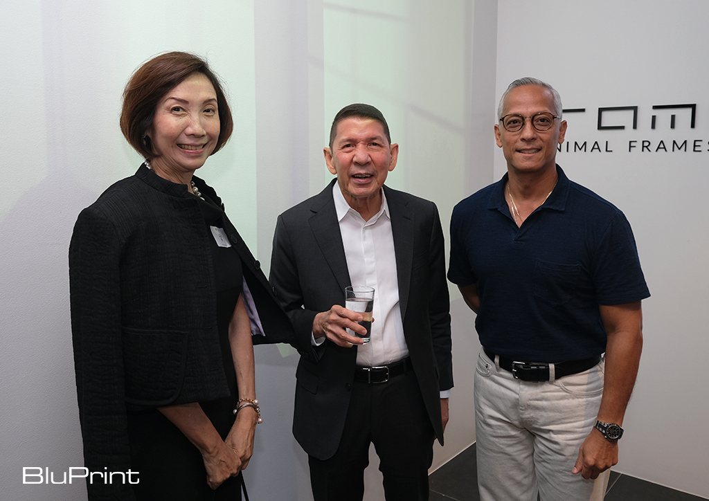 From left to right: Lolita Sy, Executive Vice-President, Focus Global Inc.; Architect Ramon Antonio, son of Philippine National Artist for Architecture Pablo Antonio; Gil Coscolluela, Senior Partner and Architect, W. V. Coscolluela & Partners