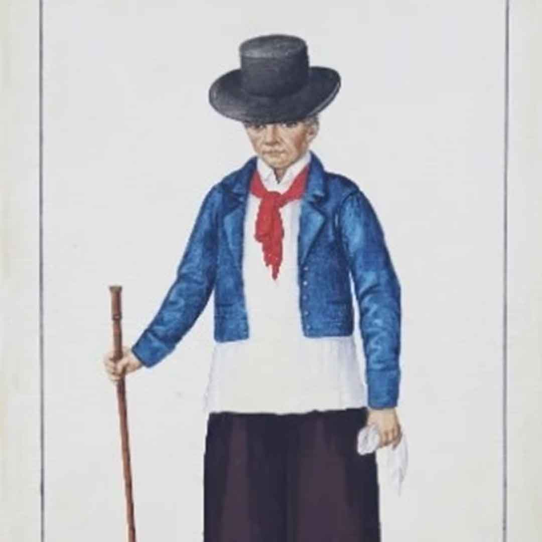 Un Indio Noble de Manila, Undated, Private Collection. Damian Domingo