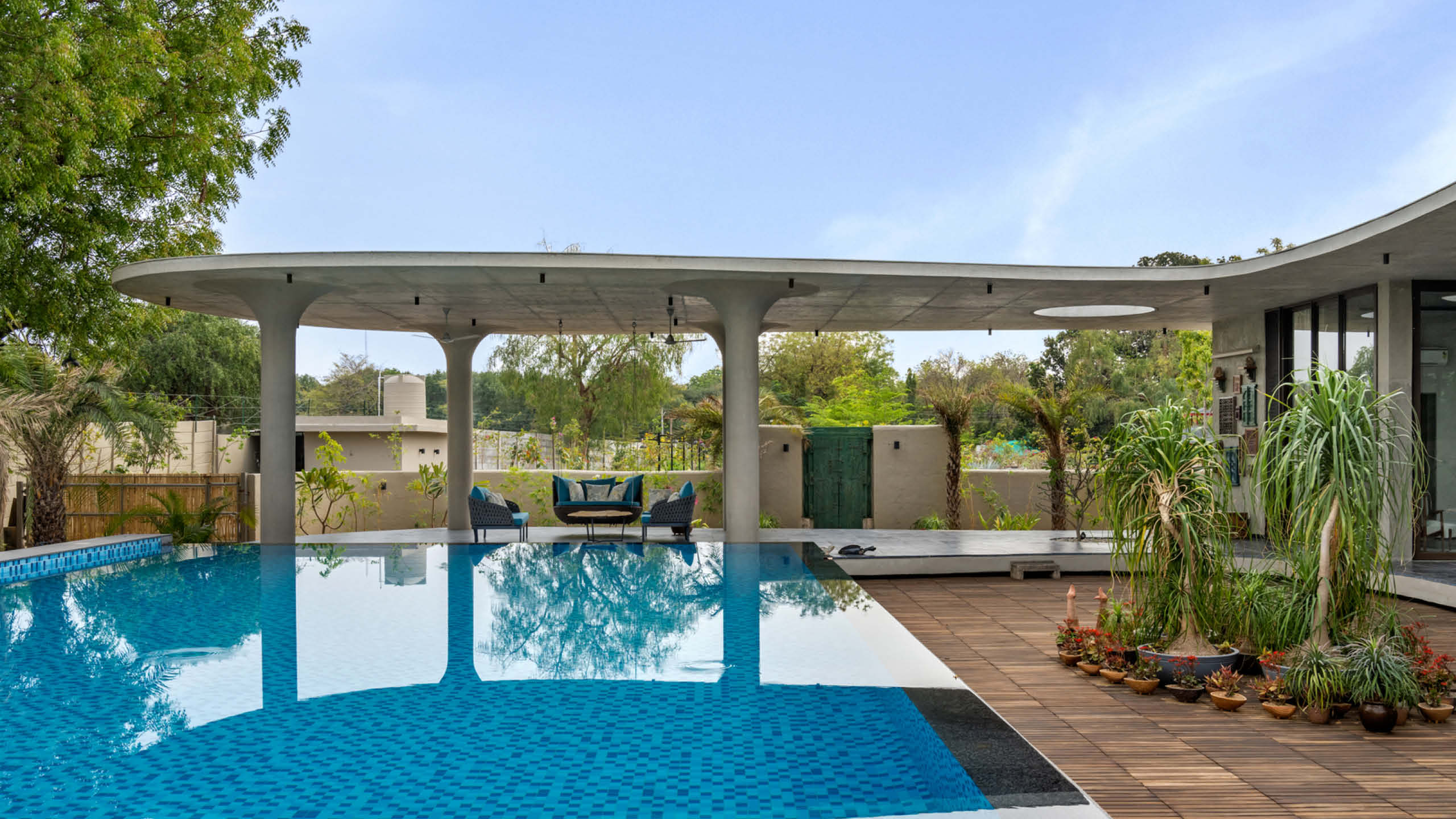 Modern Veranda House