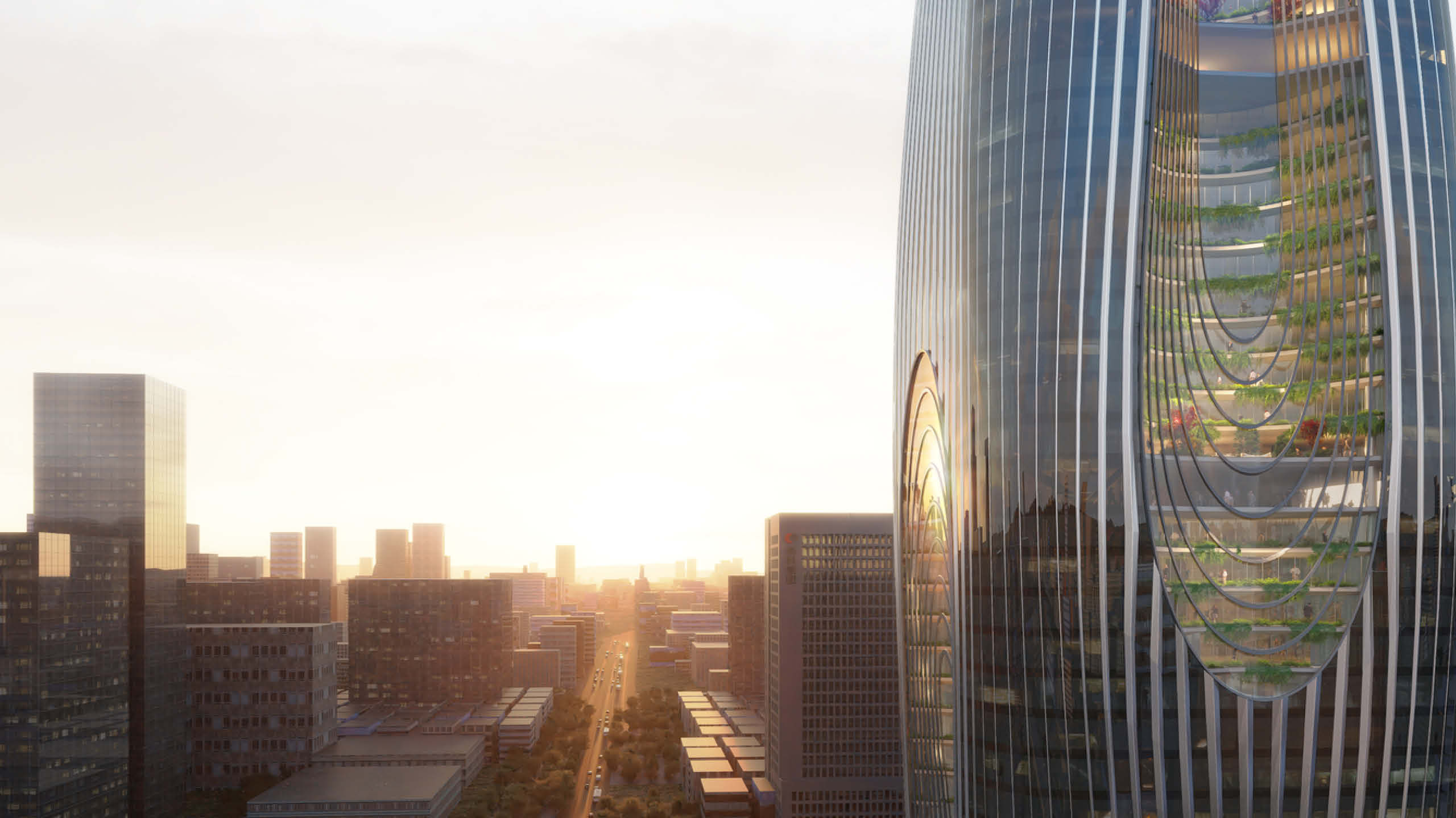 Daxia Tower by Zaha Hadid