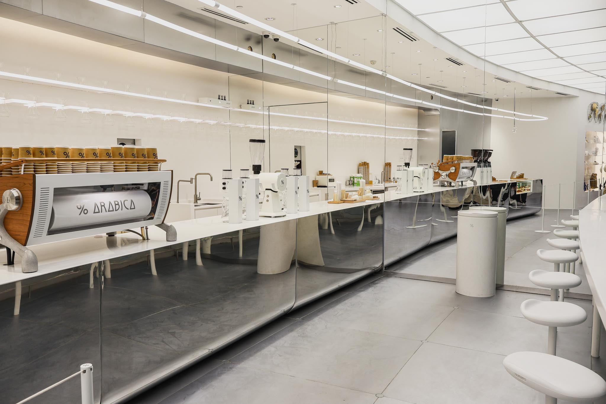 Arabica Manila hand-off area