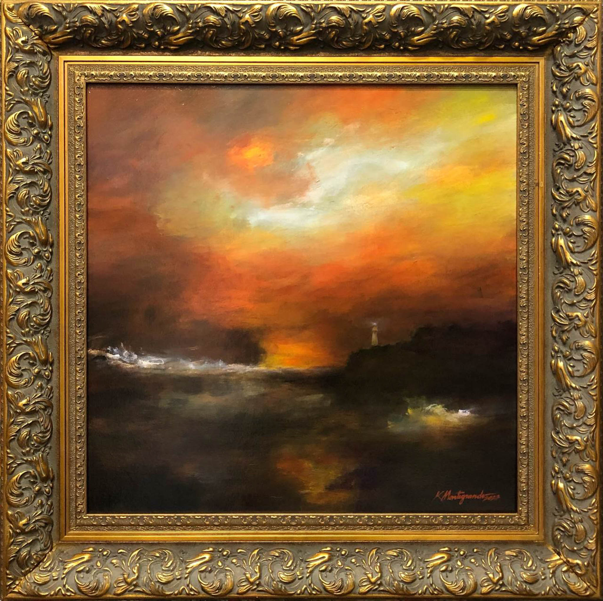 Let Your Light Shine, 30x30 inches, Year 2023
