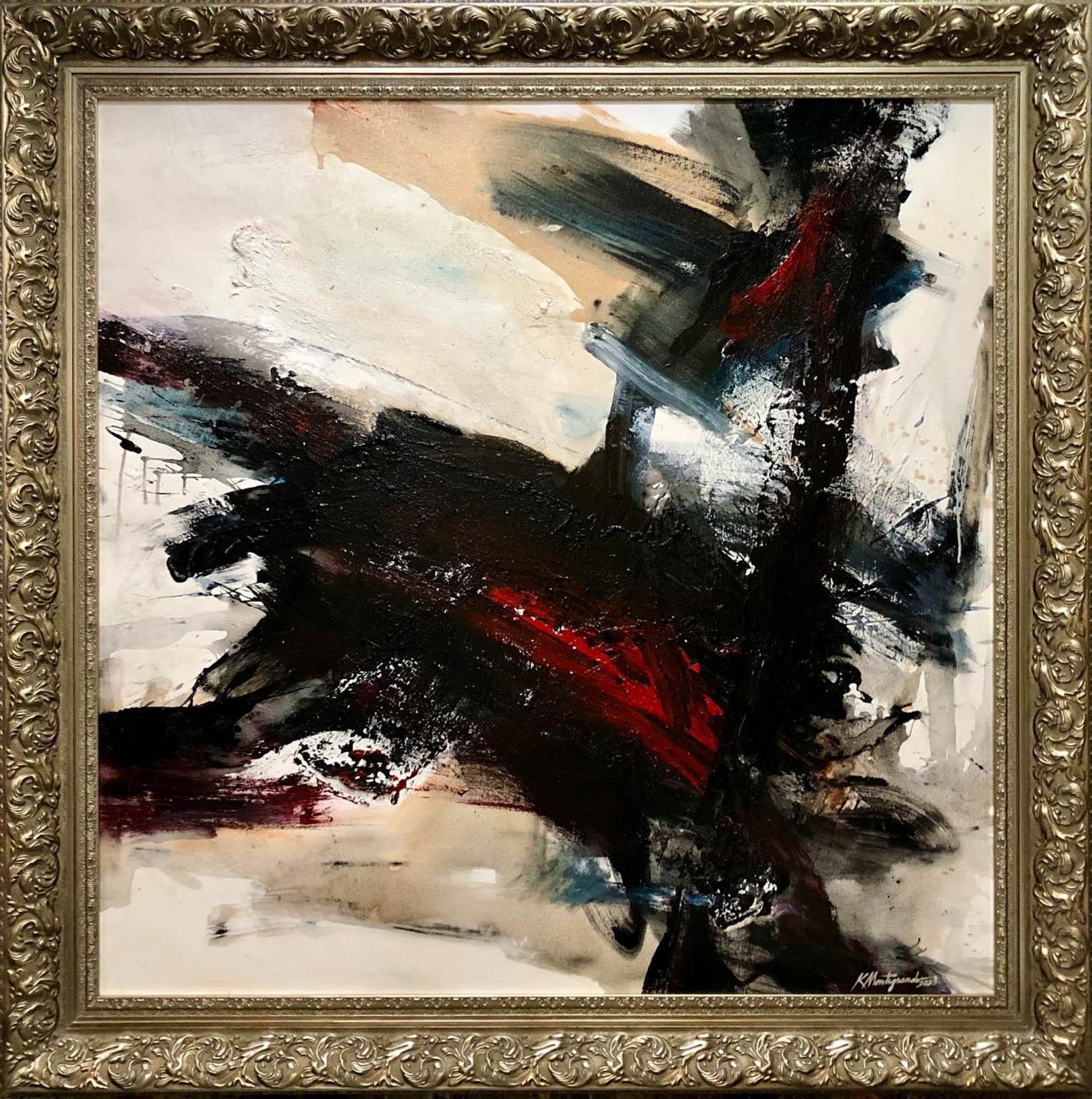 Strength Within Me, 54x54 inches, Year 2023