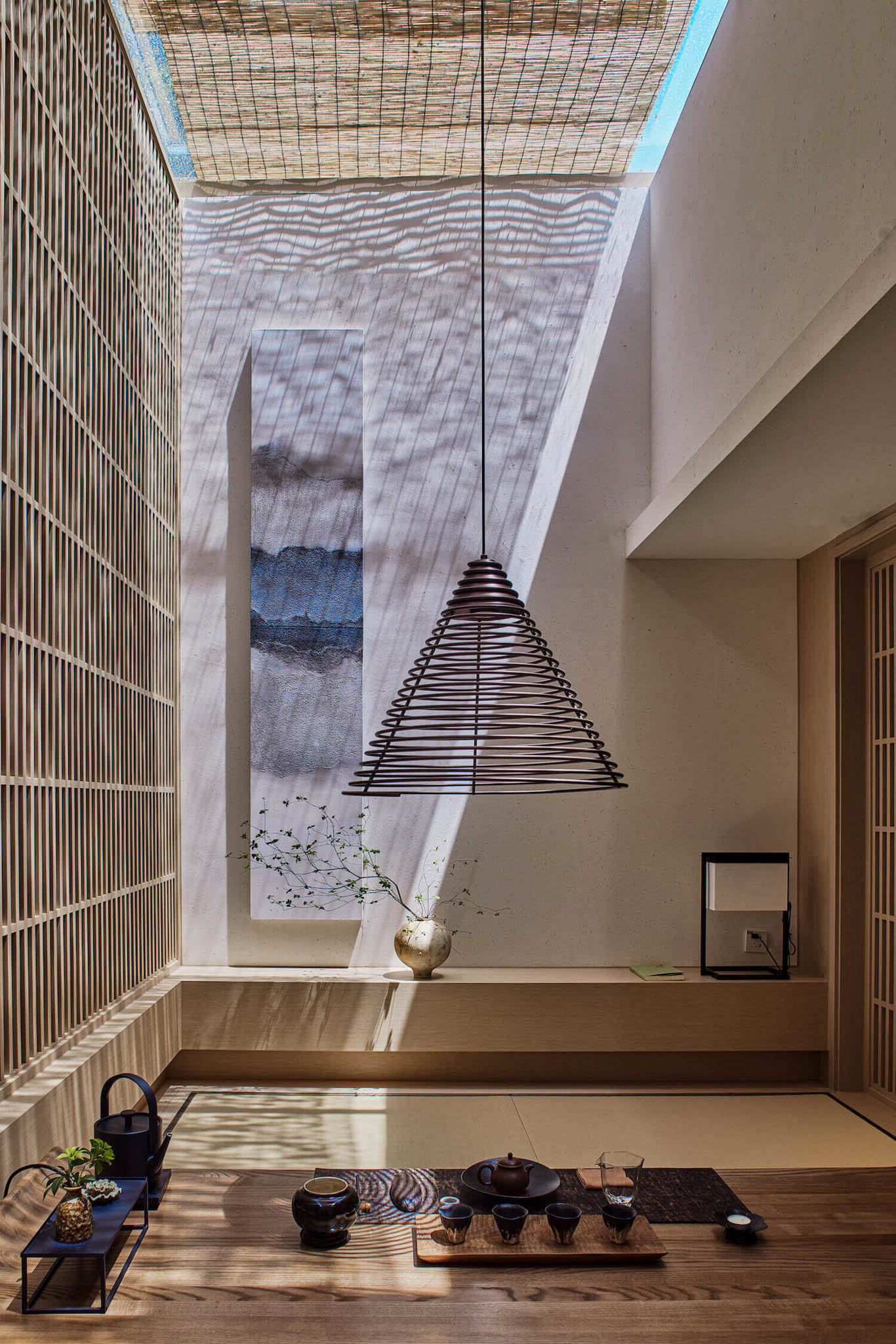 Blue Lake-Lakeside Teahouse by Yi+Mu Design Office