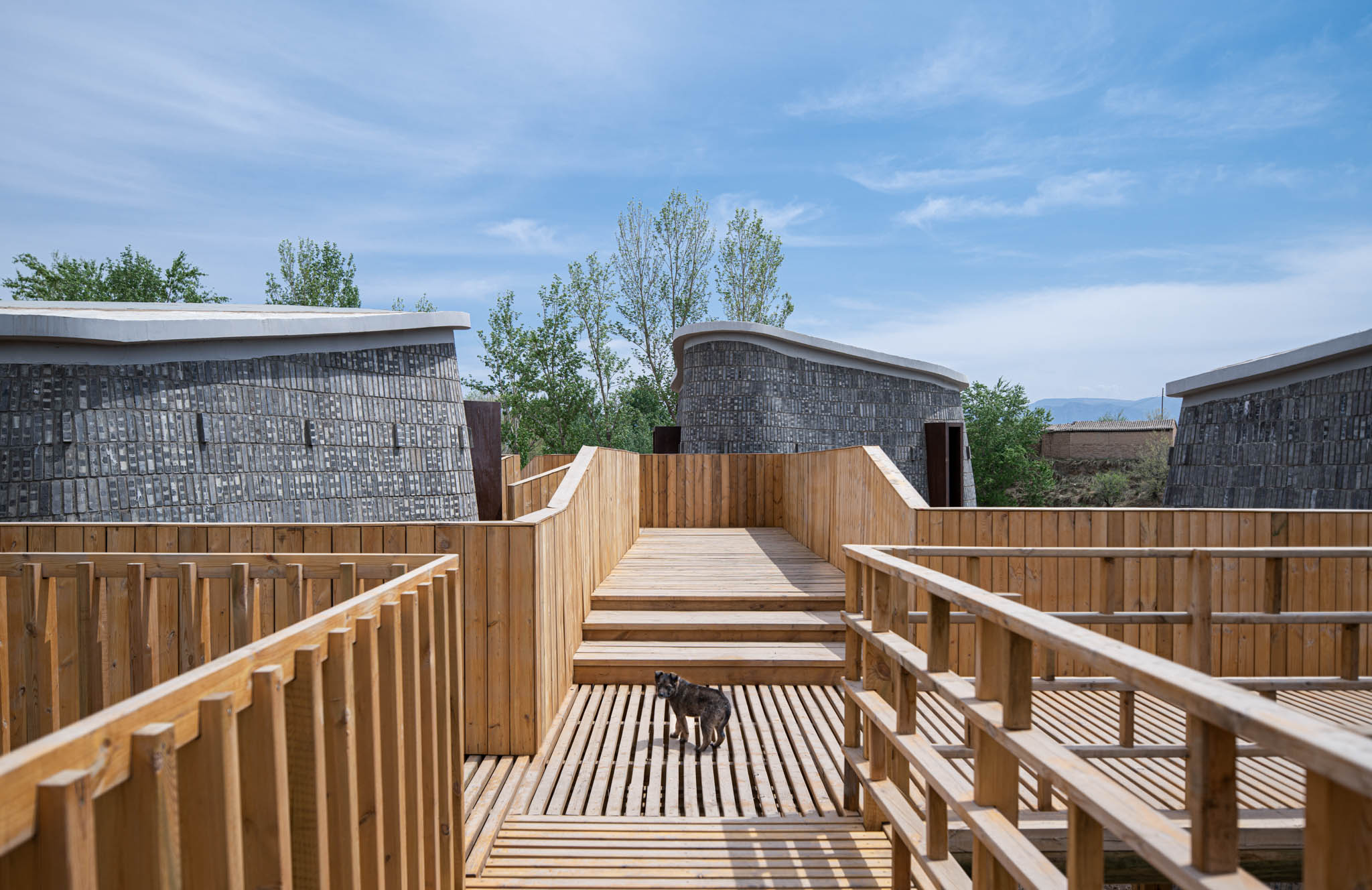 The Grotto Retreat walkways