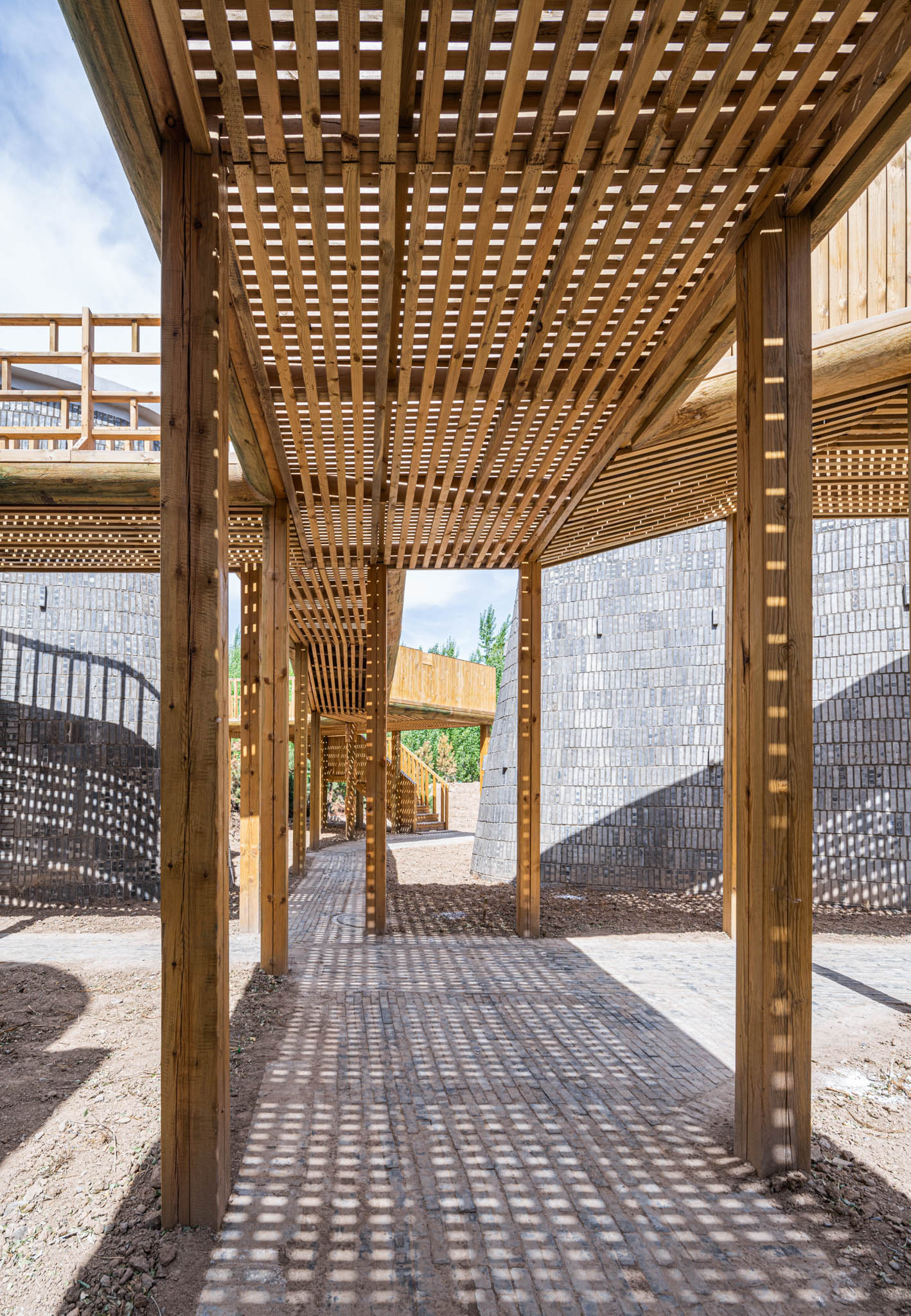 The Grotto Retreat bridge details