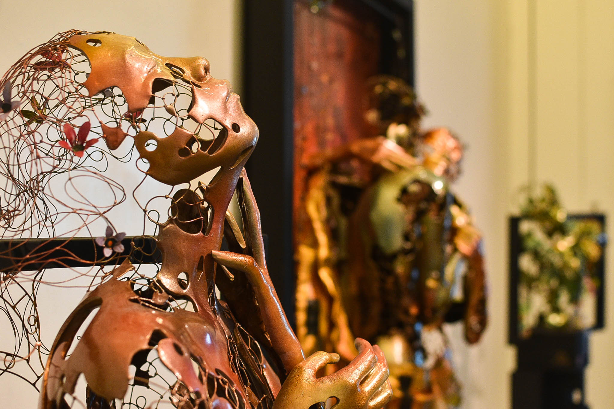 Alab Pagarigan's homage to Gustav Klimt