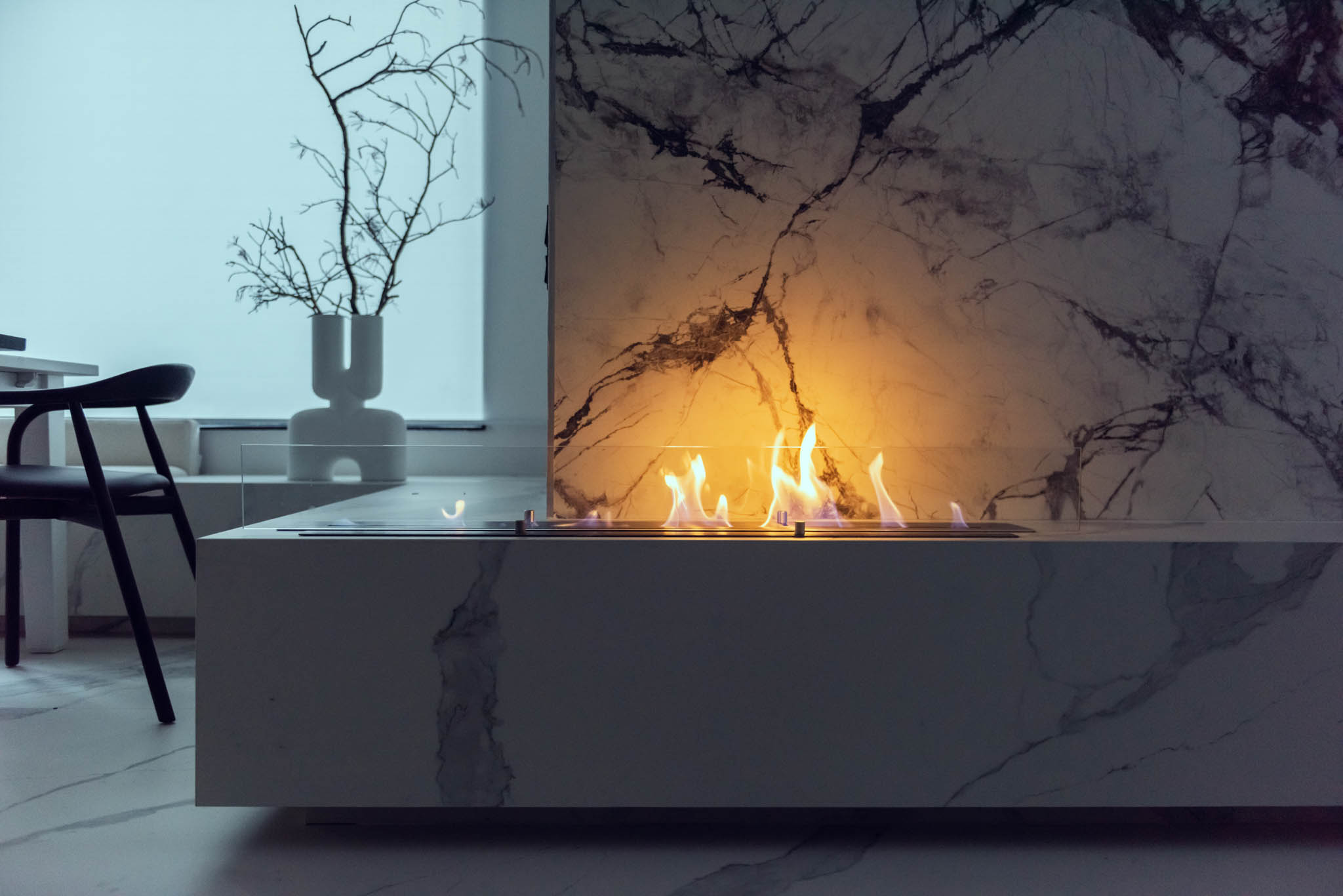 Weekend Home Fireplace