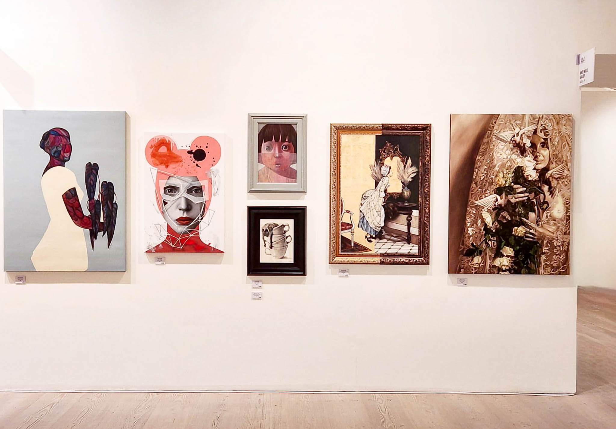 Leuco Dye featuring works by Julius Redillas, Demi Padua, Lynyrd Paras, Joshua Torres, Arianna Bongato, and Jayson Cortez.