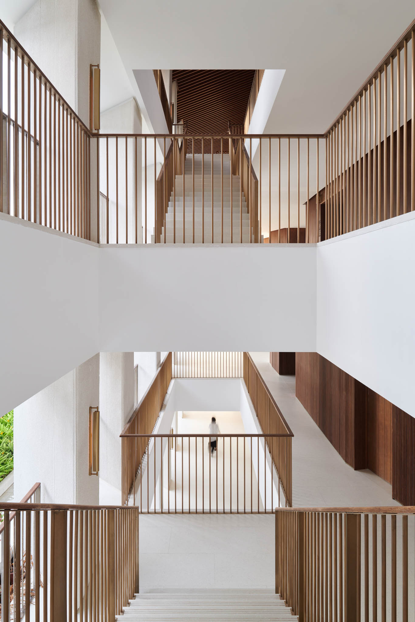Sanya Wellness Retreat by Neri&Hu staircase