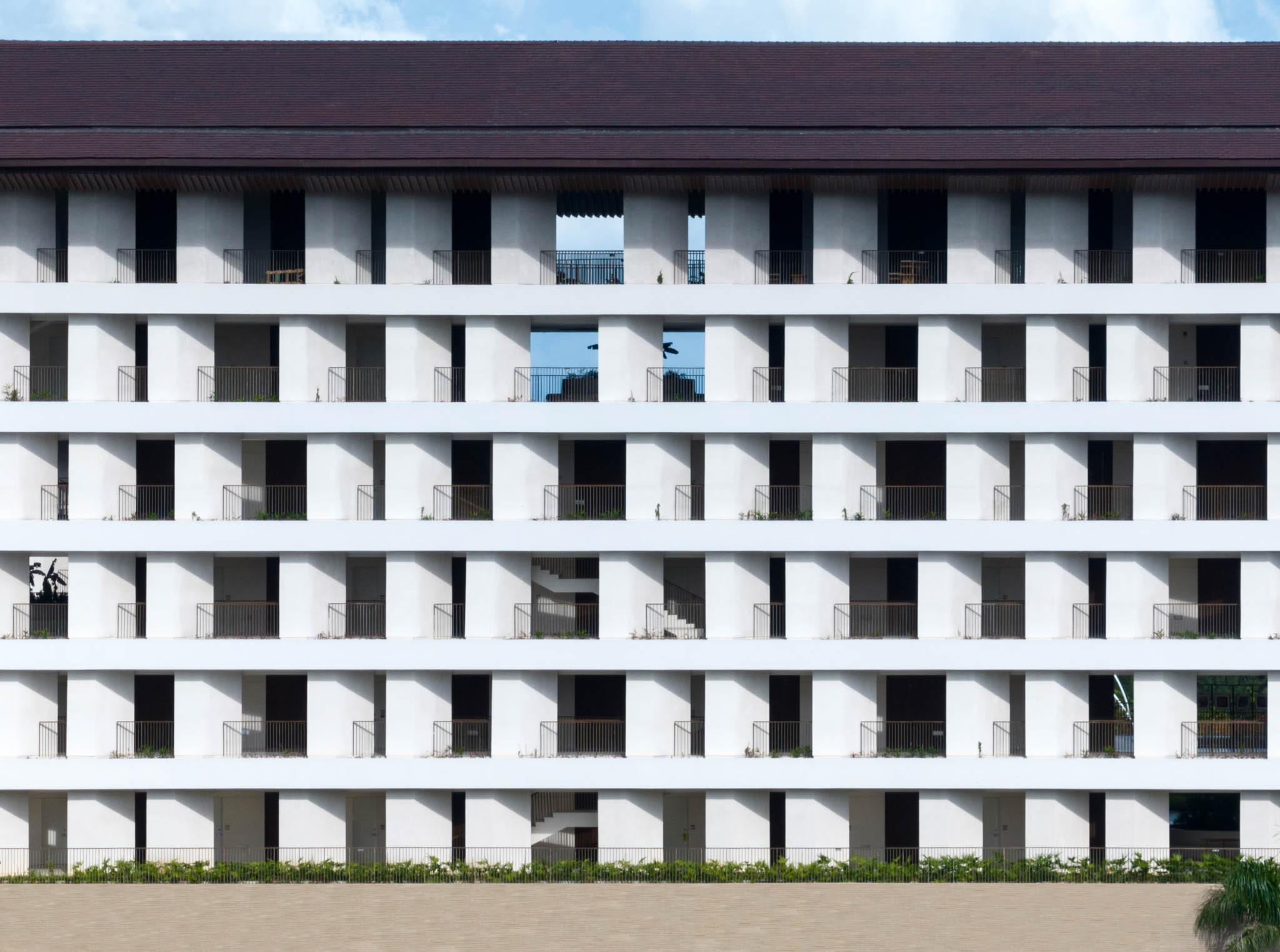 Sanya Wellness Retreat by Neri&Hu facade details