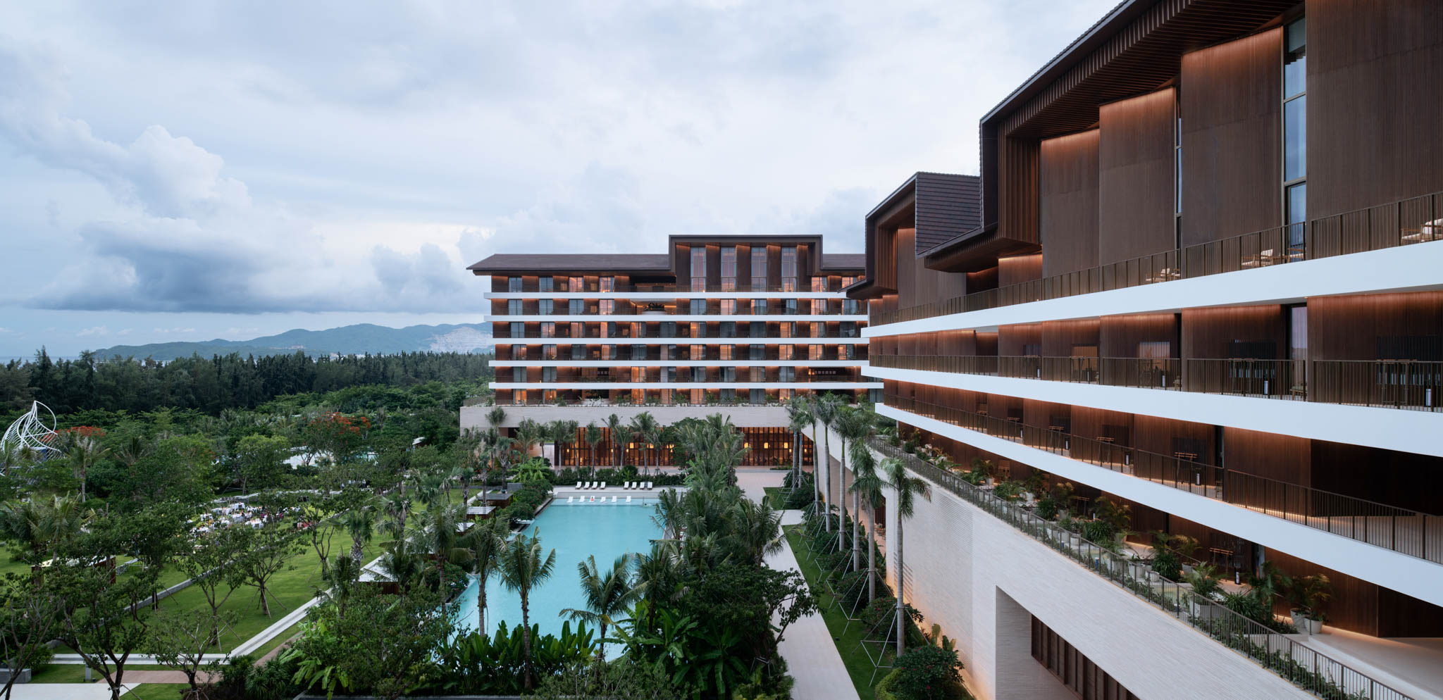 Sanya Wellness Retreat by Neri&Hu Facade