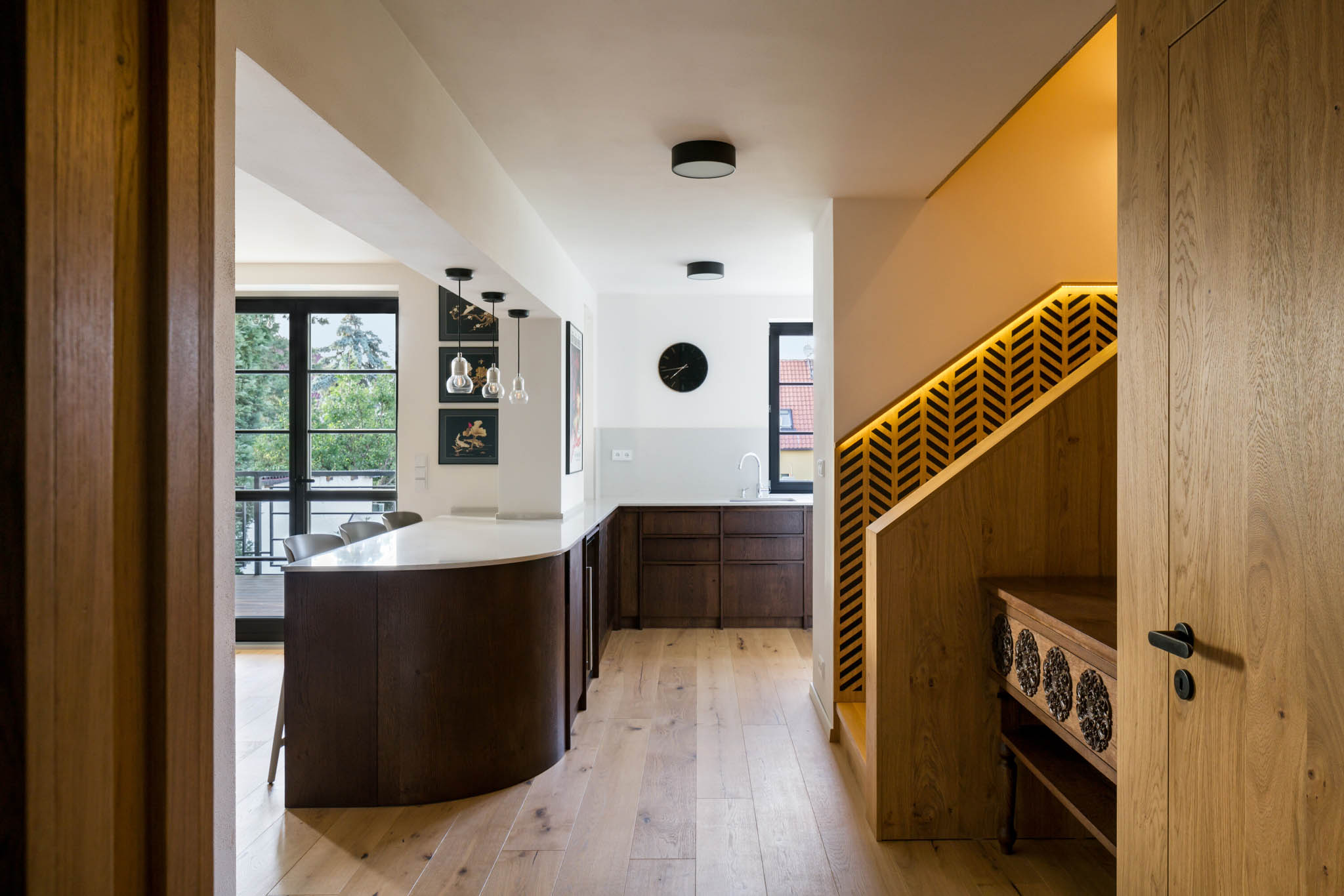 The family house's kitchen