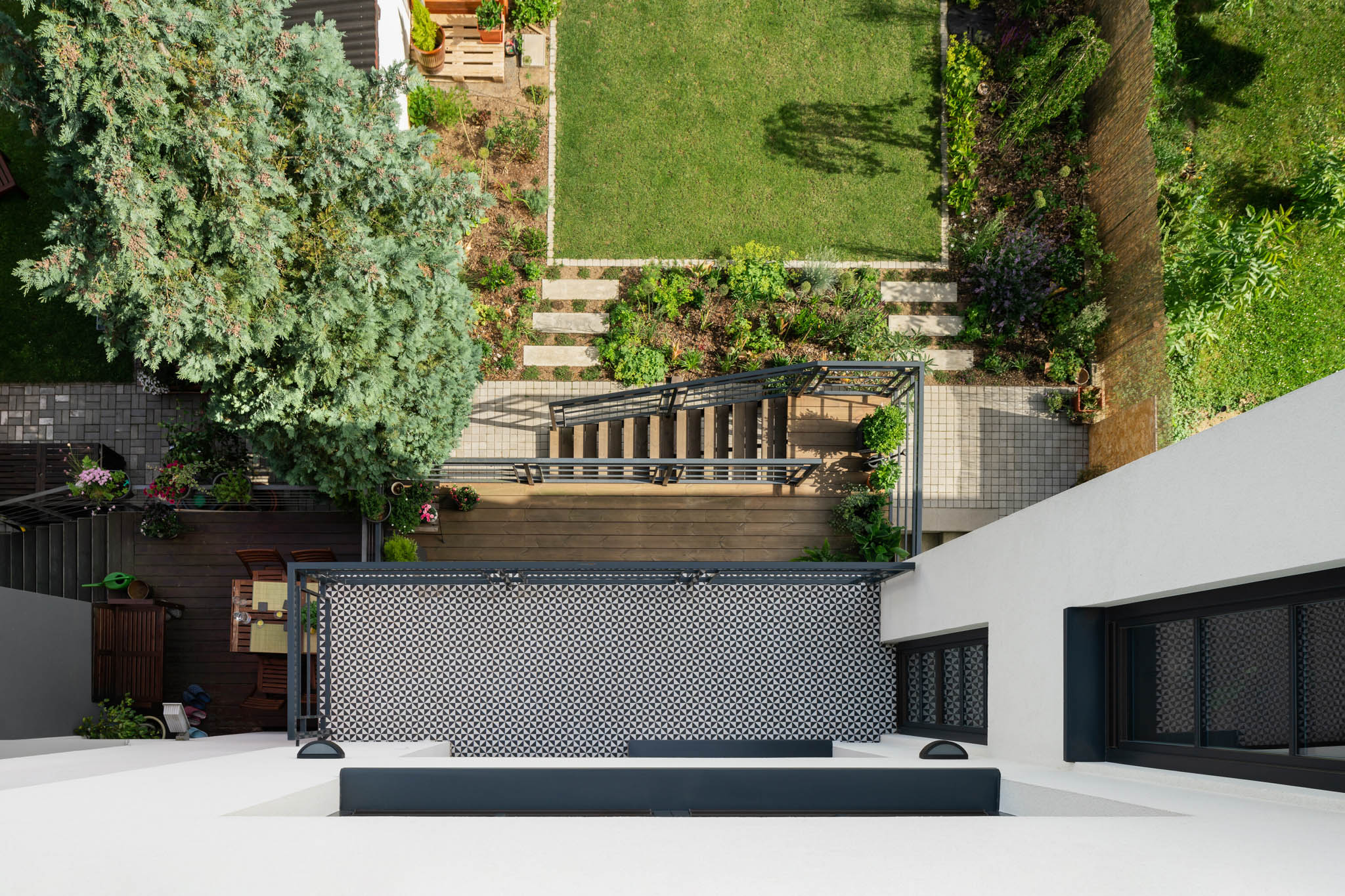 View from the top of the family house