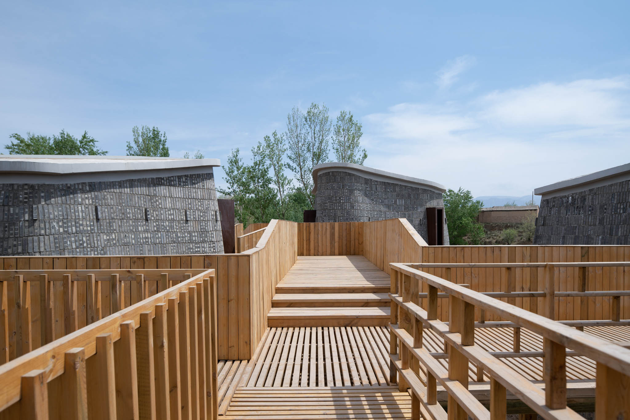 The Grotto Retreat walkways