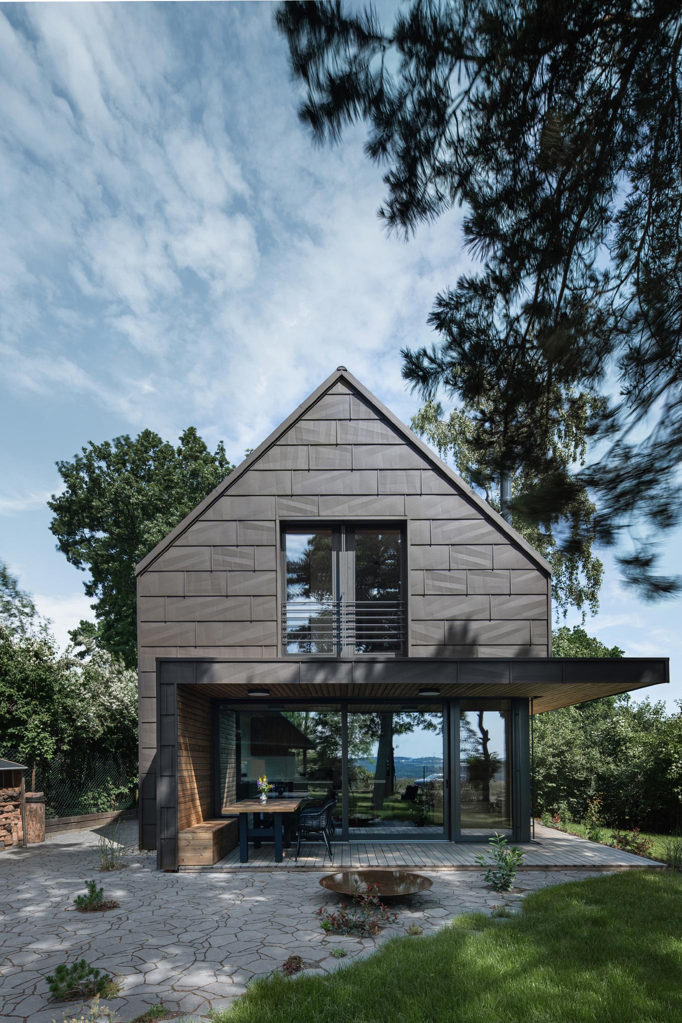 Forest Cabin Facade