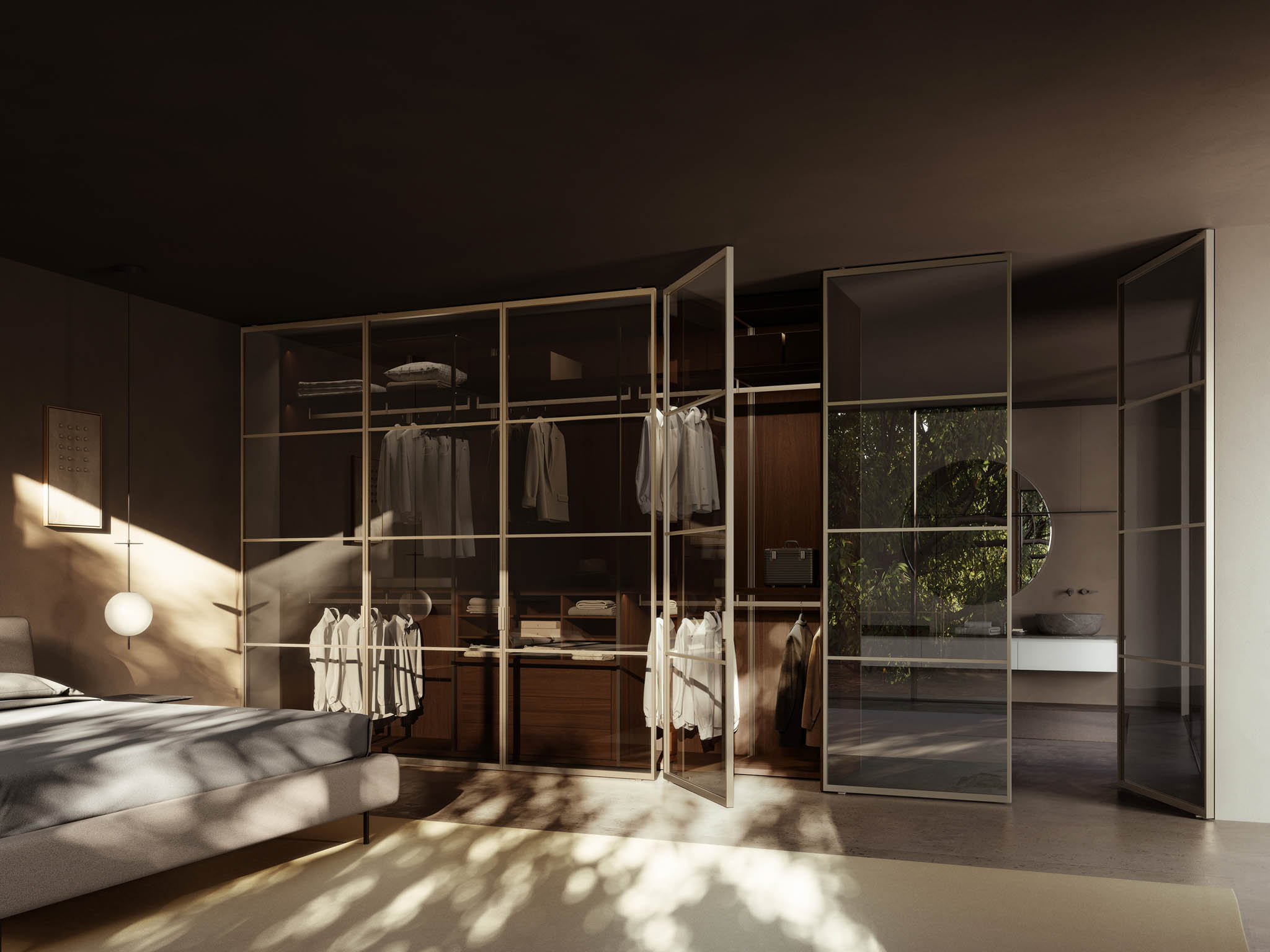 Antibes Wardrobe, Designed by Piero Lissoni