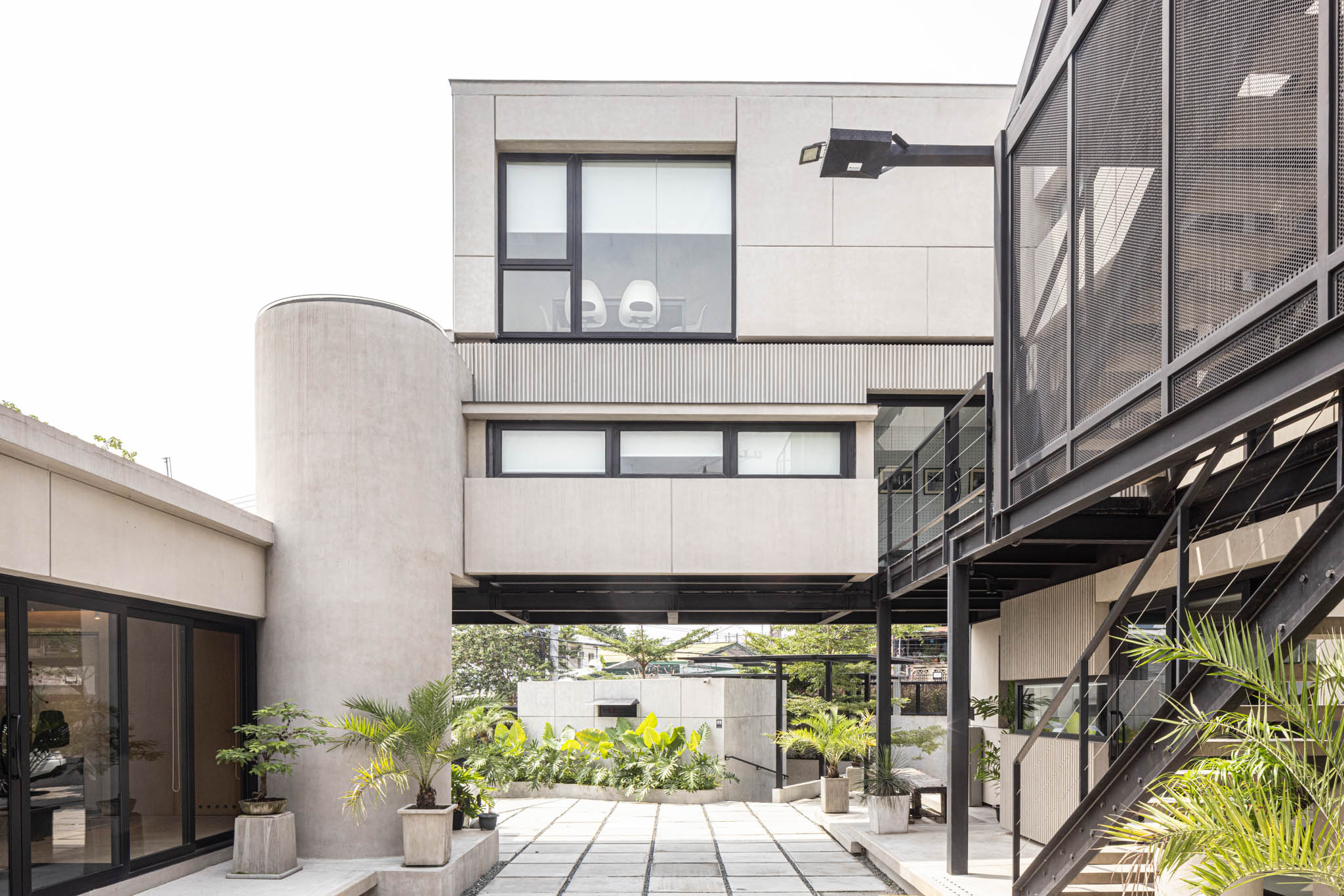 J.Vaz.Co HQ courtyard