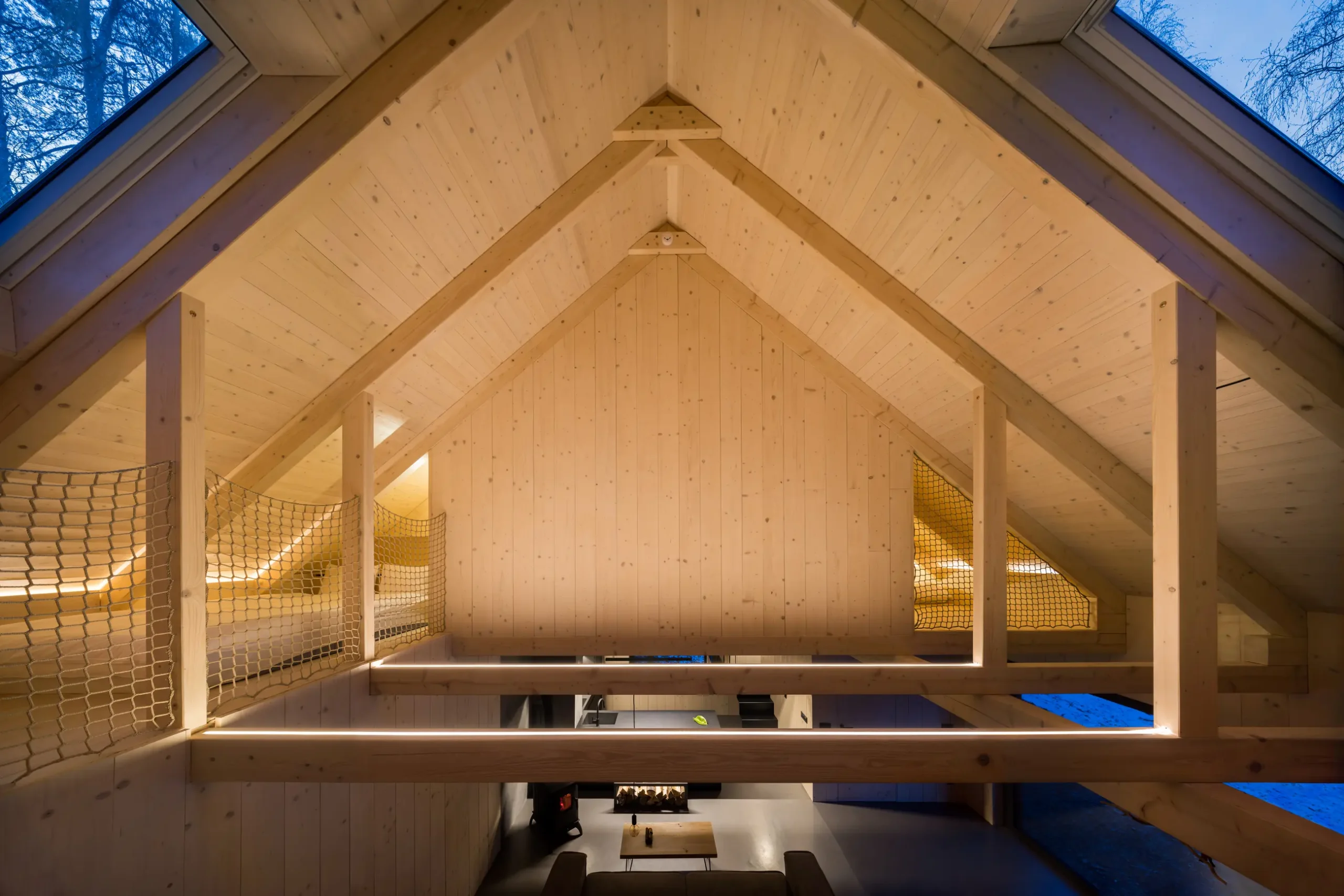 cabin ceiling details