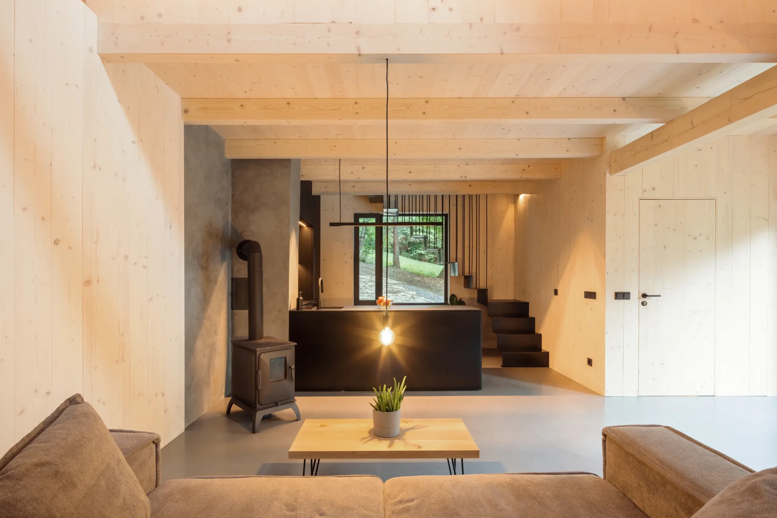 cabin living area
