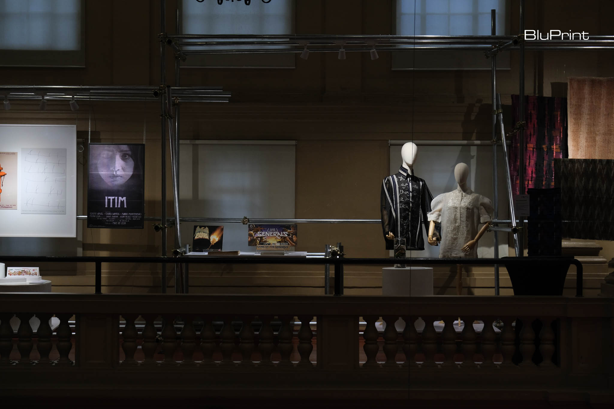 A view of the exhibit featuring works from influential Filipino designers