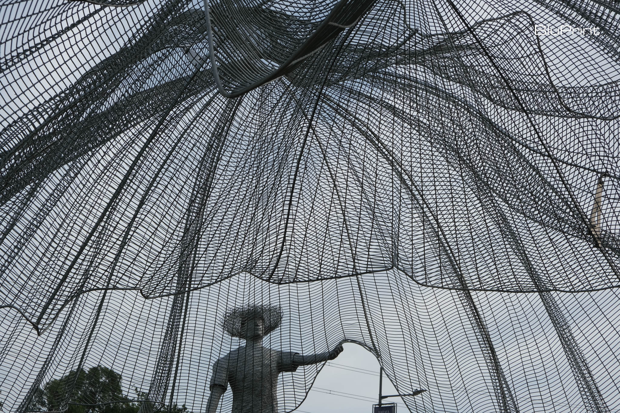 Public art installation "Lambat" by Jude Tiotuico, Vito Selma, and Miguel Aguas